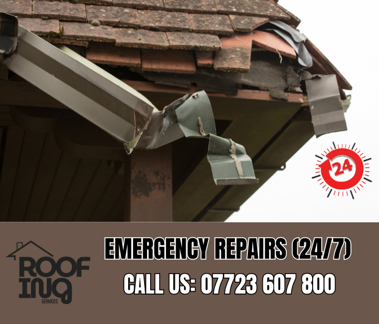 24/7 emergency roof repairs across St Blazey