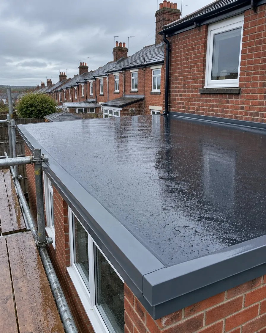 EPDM rubber roofing in St Blazey
