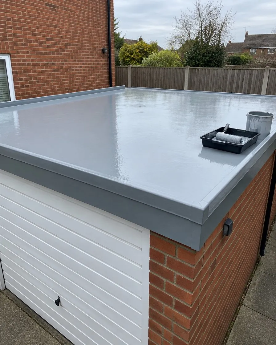 GRP fibreglass roofing in St Blazey